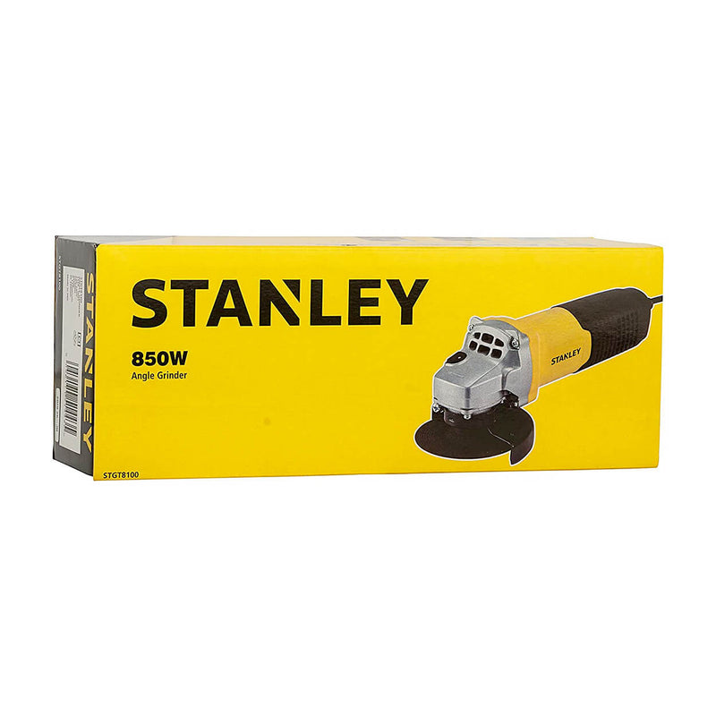 Stanley STGT8100 100mm 850W Toggle Switch Small Angle Grinder