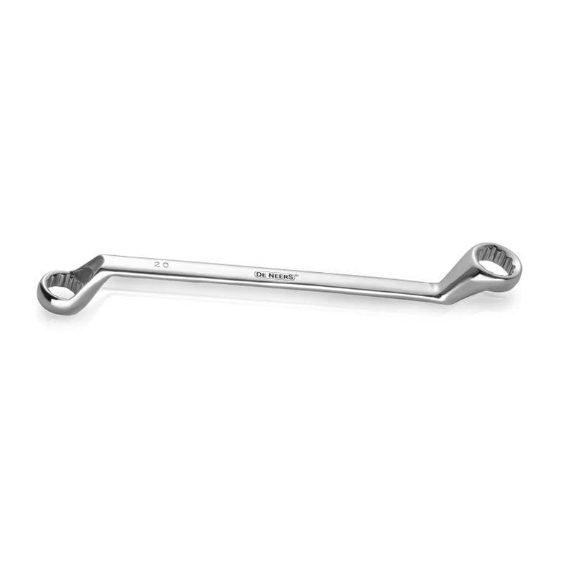 De Neers 13ELP-8M Ring Spanners Elliptical Mirror Finish Set of 8 Pcs