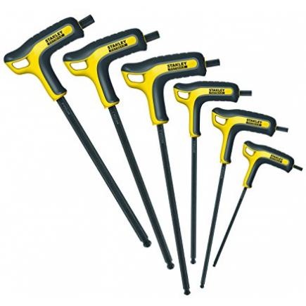 Stanley FMHT0-69049 6 FM P-Handle Hex Allen Keys Metric