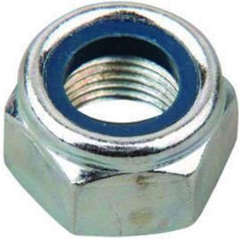 Inch Zinc Plated Nylock Nuts (TVS) Pack of 100