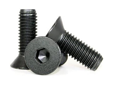 M12 Black Oxide CSK Socket Screws (45mm - 120mm) (TVS) Pack of 10
