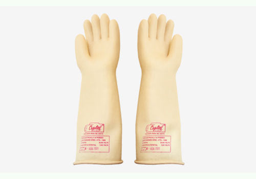 15KV Crystal Electrical Hand Gloves with working potential of 3.3KV