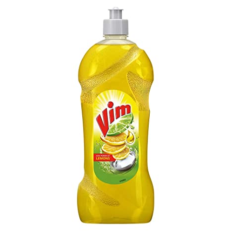 Vim Dishwash Liquid Gel Lemon 750ML