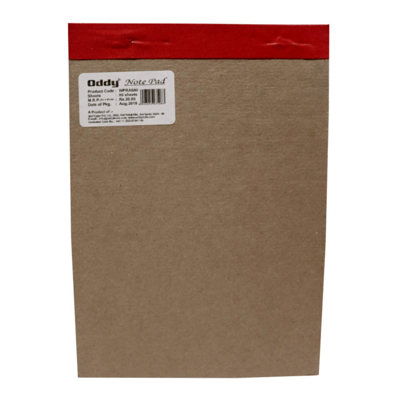 WPA680 Writing Paper Pads 1/16 (11 No)
