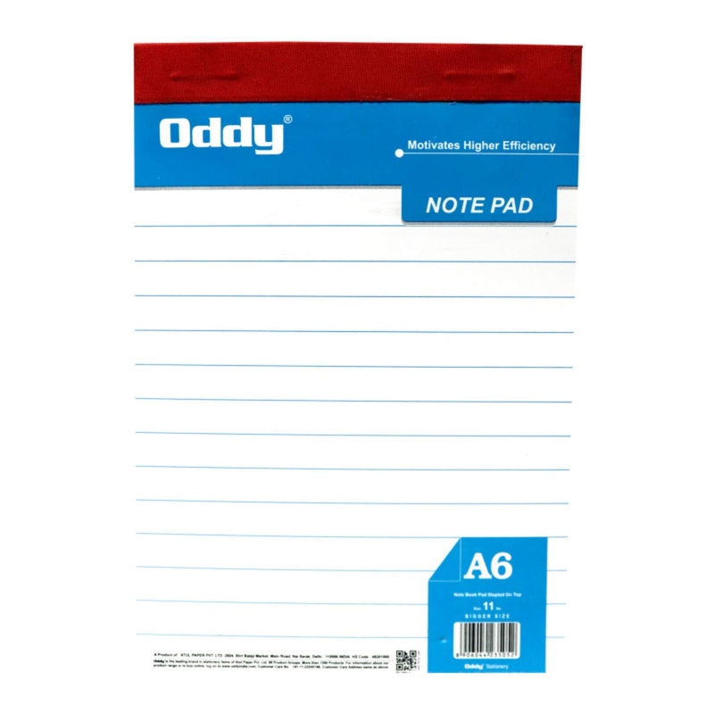 WPA680 Writing Paper Pads 1/16 (11 No)