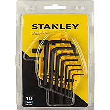 Stanley 69-253 Allen Hex Key Set 10pc