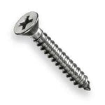 No.10 304 Stainless Steel CSK Phillips Self Tapping Screws