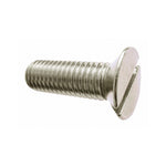 M6 304 Stainless Steel CSK Slotted Screw Pack of 100