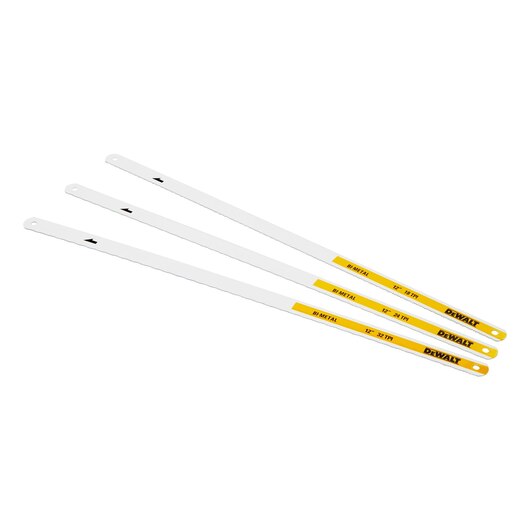 DeWalt DWHT0-20558 Mixed Hacksaw Blades (Set of 3)