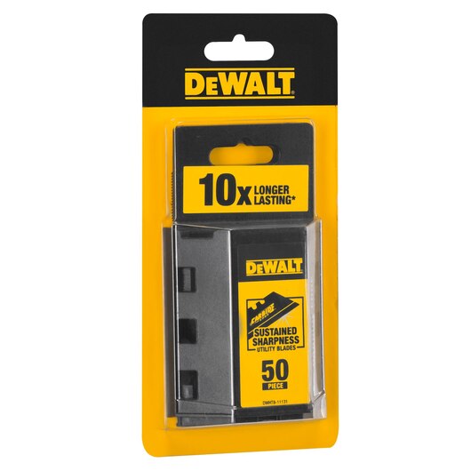 DeWalt DWHT8-11131 Tungsten Carbide Utility Blades (50 Pcs)