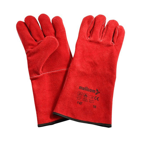 F437 Mallcom Leather Hand Gloves