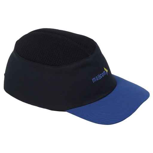 Mallcom Sapphire Bump Cap Long Peak With Chin Strap