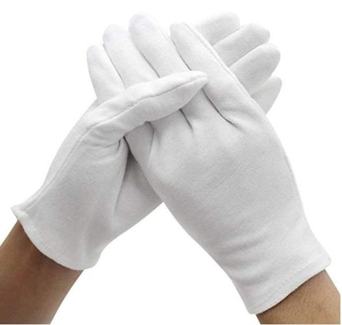 546 Gold Finger Leather Export Hand Gloves