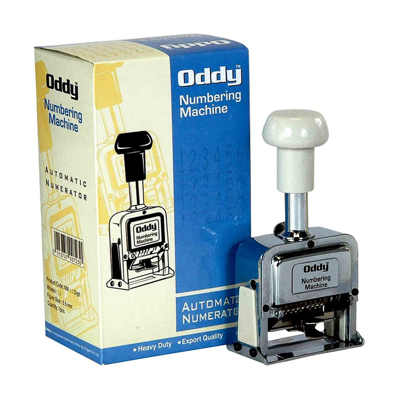 Oddy NM-10 D Numbering Machine 10 Digits With Spare Parts