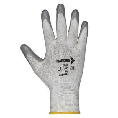 P25NGA Mallcom Nitrile Coated Hand Gloves