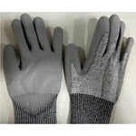P513G Mallcom High Cut Resistance PU Coated Hand Gloves