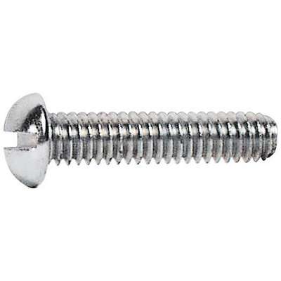 5/32" Zinc Plated Button Head Slotted Screws Pack of 1000