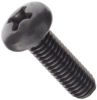 M2 Black Oxide Pan Head Phillips Screws Pack of 1000