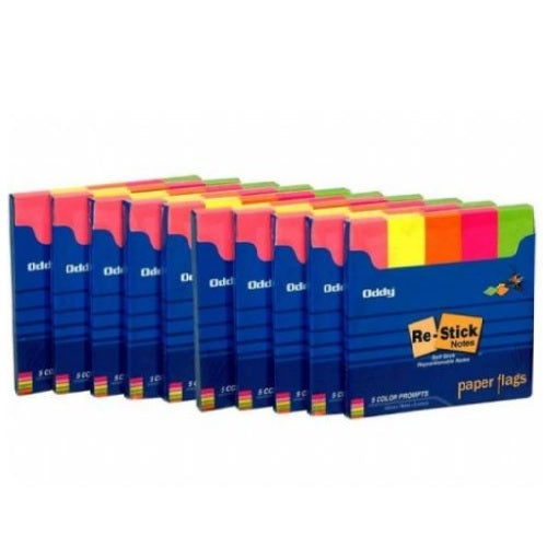 RS PR5 Re-Stick Notes Paper Flags