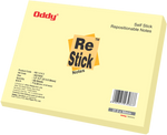 Re-stick Paper Notes 3x4 (Yellow)