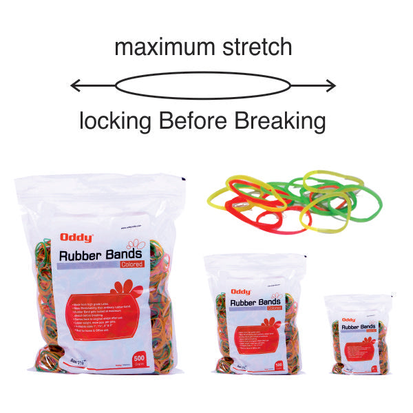 Oddy Rubber Bands 500g