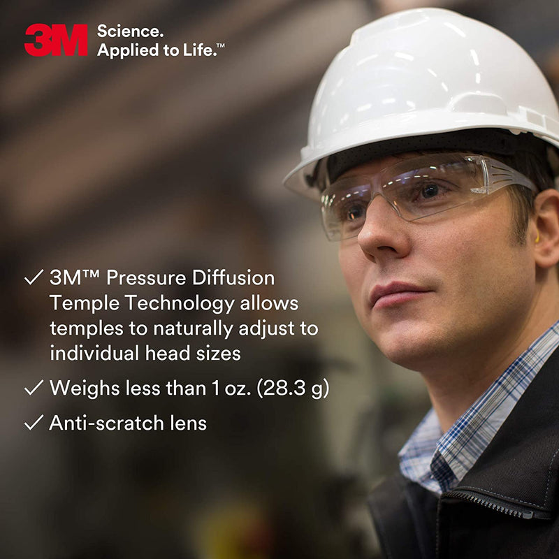 SF201AF 3M Secure Fit Clear Anti-Fog Goggles