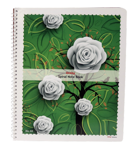 SP3340 1/8 Spiral Paper NoteBook 40 Sheets