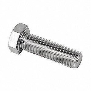 M24 202 Stainless Steel Hex Head Screws Pack of 10
