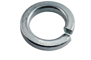 Metric Zinc Plated HT Spring Washers Square Section Pack of 1000