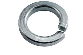 Metric Zinc Plated Spring Washers Square Section