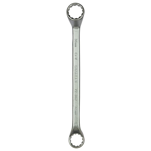 Stanley Deep Offset Bi-Hex Ring Spanner With Matte Finish