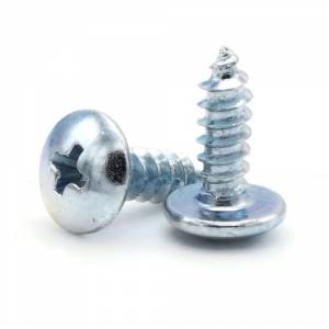 No.6 Zinc Plated Phillips Truss Head Sheet Metal Screw Pack of 1000
