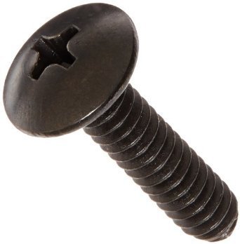 M5 Black Oxide Phillips Truss Head Screws Pack of 1000