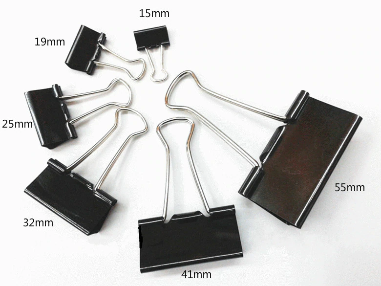 Oddy Binder Black Clips