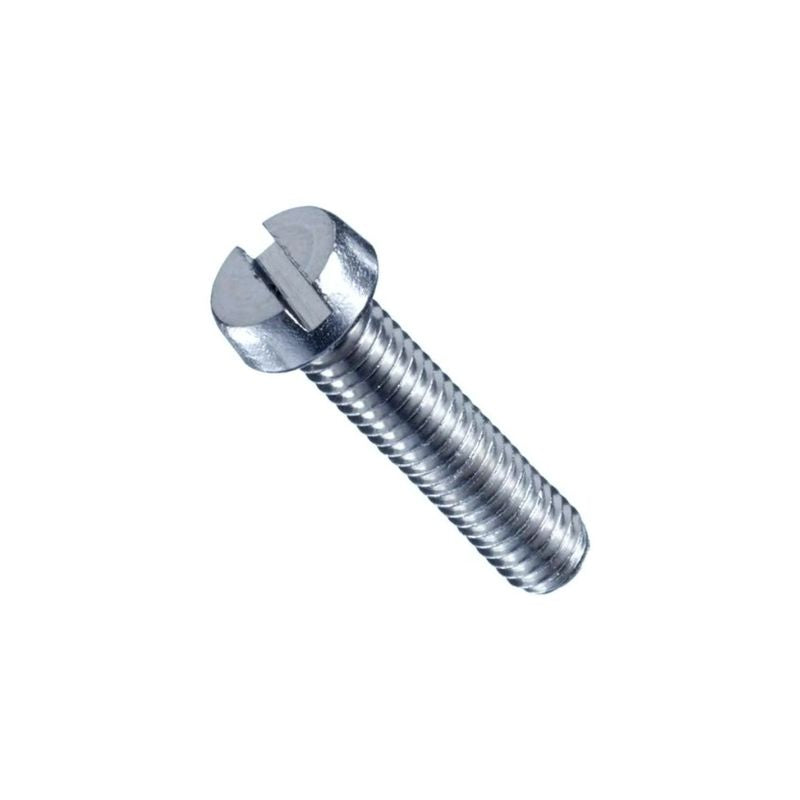 1/4" Zinc Plated Cheese Head Slotted Screws Pack of 1000