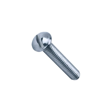 M3 Zinc Plated Button Head Slotted Screws Pack of 1000