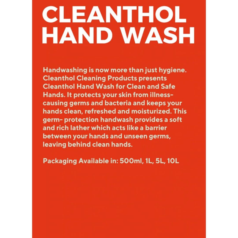 Cleanthol Hand Wash Pack of 1 (500ml)