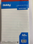 WPA580 Writing Paper Pads 1/8 (33 No)