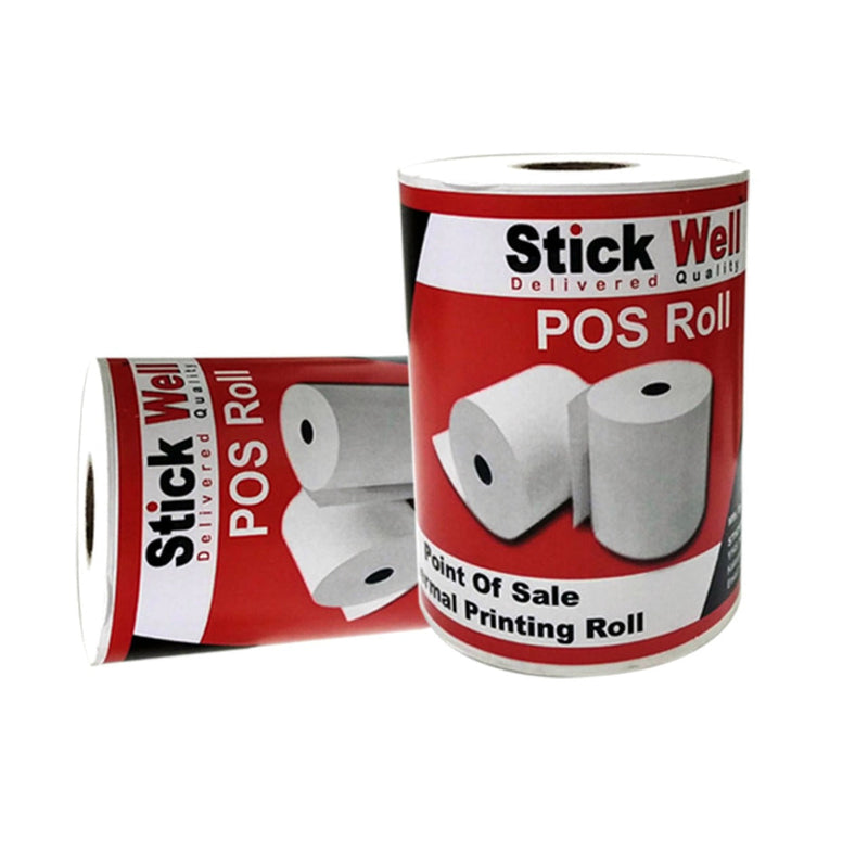 Stick Well Thermal Paper Roll 79x25 Pack of 30