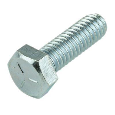 1/2" Zinc Plated Hex Head Screws Pack of 10