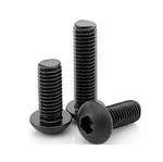 M8 Black Oxide Button Head Socket Screws (10mm - 35mm) (TVS) Pack of 200