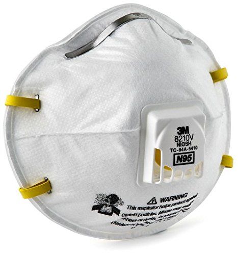 3M 8210 V, Particulate Respirator Mask - Pack of 10