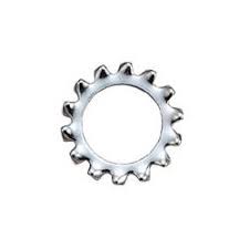 Metric Zinc Plated External Star Washers Pack of 1000