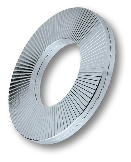 Metric Zinc Flake Wedge Lock Washers - Pack of 10