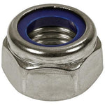 Metric Zinc Plated Hex Nylon Nuts Pack of 1000
