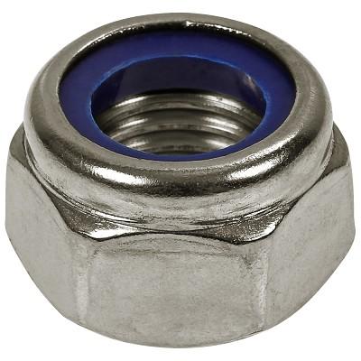 Metric Mild Steel Zinc Plated Nylock Nuts Pack of 100