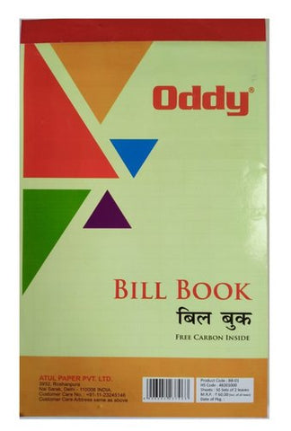 BB-01 Bill Book - Offset Printed