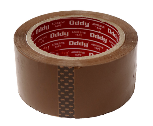 Oddy BOPP Self Adhesive Brown Tape 24 x 40