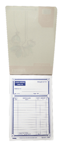 CM-01 Cash Memo - Offset Printed