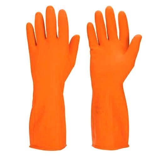 Gold Finger Rubber Hand Gloves - Pack of 10